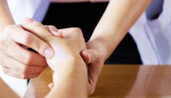 How can I reduce pain after a wrist fracture or surgery?